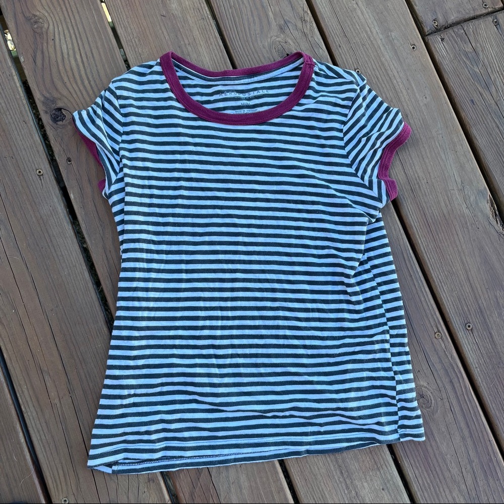 striped aeropostale t shirt